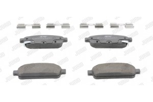 Jurid Σετ τακάκια, Δισκόφρενα - 573335J