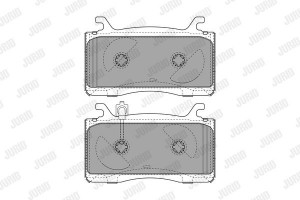 Jurid Σετ τακάκια, Δισκόφρενα - 573700J