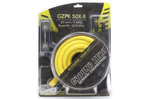 Ground Zero Gzpk 50X-II Καλώδια Και Αξεσουάρ Power Kits