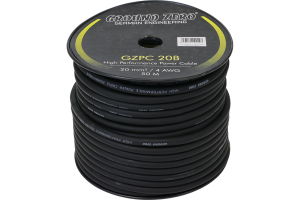 Ground Zero Gzpc 20B Καλώδια Και Αξεσουάρ Power Wire