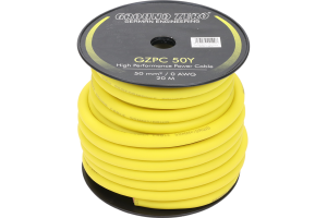 Ground Zero Gzpc 50Y Καλώδια Και Αξεσουάρ Power Wire