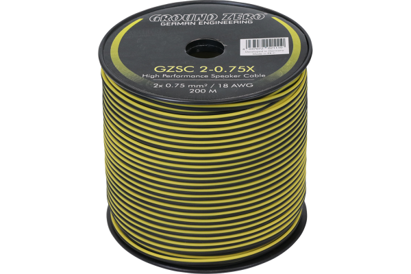 Ground Zero Gzsc 2-0.75X Καλώδια Και Αξεσουάρ Speaker Wire