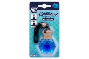 Αρωματικό Αυτοκινήτου Κρεμαστό Μπουκαλάκι Diamond Dust 9ml Power Air - Blue Ocean