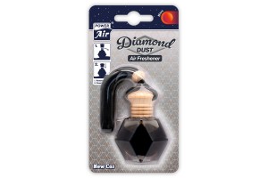 Αρωματικό Αυτοκινήτου Κρεμαστό Μπουκαλάκι Diamond Dust 9ml Power Air - New Car