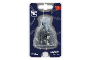 Αρωματικό Αυτοκινήτου Κρεμαστό Sachet De Luxe 17g Power Air - New Car