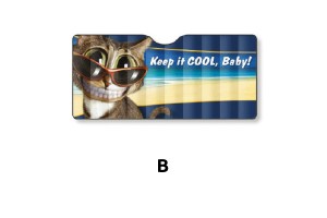 Κουρτινακι Αλουμινιου 145x70cm B