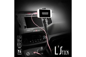 Βαση Smartphone Αναπτηρα + Προσκεφαλλου Μαυρη Xenomix Lstick