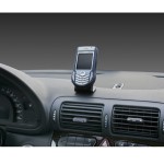 Lampa Βάση Κινητού Αυτοκινήτου Magnetic Phone Stand Natural Leather με Μαγνήτη