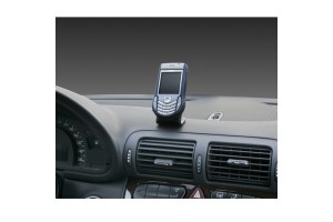 Lampa Βάση Κινητού Αυτοκινήτου Magnetic Phone Stand Natural Leather με Μαγνήτη