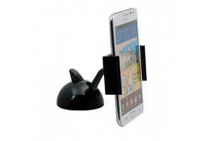 Xenomix Βάση Στήριξης Βεντούζα Για Smartphone S4000 Μαύρη ΧΕ.SHG-S4000/XNM