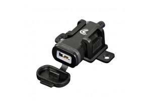 Φορτιστης Usb Με Φις Αναπτηρα Και Καλωδιο 150cm 12/24V 2,4A  Αδιαβροχος