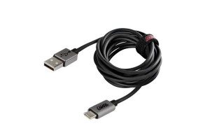 Lampa USB 2.0 Cable USB-C male - USB-A male Μαύρο 2m (38891)