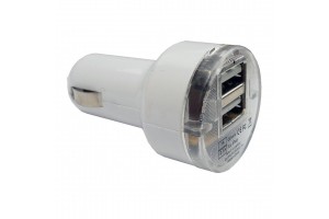Ανταπτορας Αναπτηρα Μαυρος 2 Usb 12/24V 3,1A