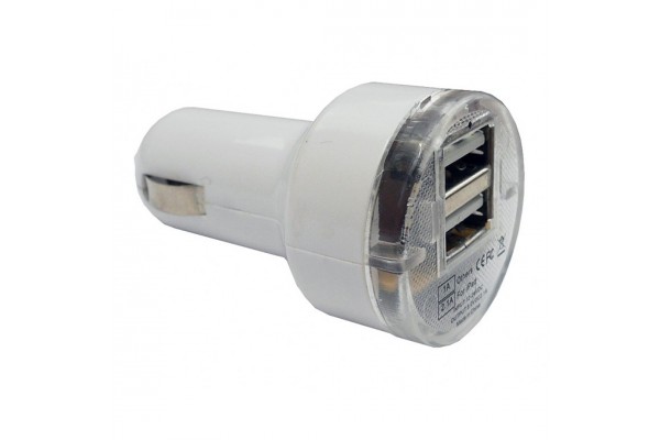 Ανταπτορας Αναπτηρα Μαυρος 2 Usb 12/24V 3,1A Ανταπτορας Αναπτηρα Μαυρος 2 Usb 12/24V 3,1A