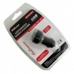Ανταπτορας Αναπτηρα Μαυρος 2 Usb 12/24V 3,1A Ανταπτορας Αναπτηρα Μαυρος 2 Usb 12/24V 3,1A