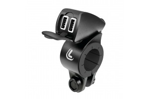 Lampa Αδιάβροχος Φορτιστής Μοτοσυκλέτας με Θύρες: 2xUSB