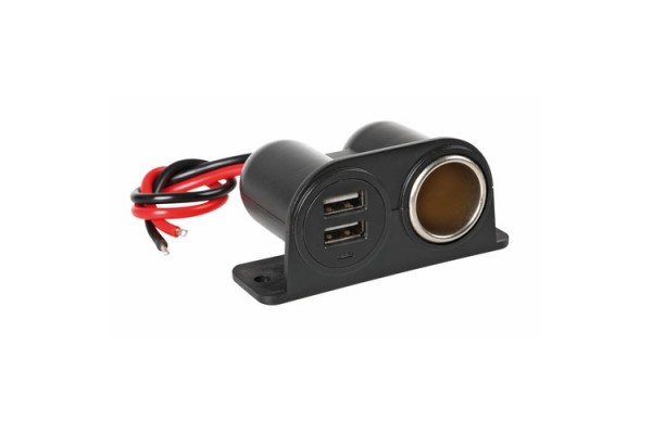 Lampa Lighter Socket with Twin Port