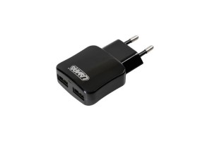 Lampa Φορτιστής Πρίζας 220V σε 2 Usb 5V/1A L38949