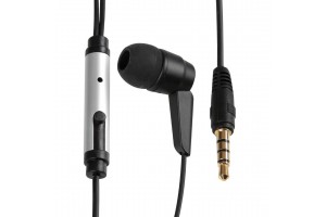 Lampa Essentials Line In-ear Handsfree με Βύσμα 3.5mm Μαύρο