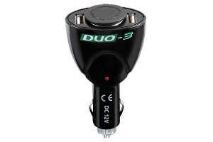 Lampa Φορτιστής Αυτοκινήτου Duo-3 5A με Θύρες: 2xUSB