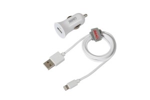 Lampa Καλώδιο Φορτισης / Συγχρονισμού Usb Για Apple 100cm 8pin Με αντάπτορα Usb αναπτήρα L38937