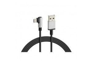 Καλωδιο Φορτισης Και Συγχρονισμου Micro Usb 90 Μοιρων 200cm GAMING/VIDEO/GPS