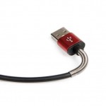 Lampa Regular USB to Lightning / micro USB Cable Κόκκινο 1m (L3884.0/T)