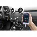 Καλωδιο Συνδεσης Για Θυρα Αυτοκινητου Aux Για Apple Κινητα 8pin Με Bluetooth 120cm Silver Line