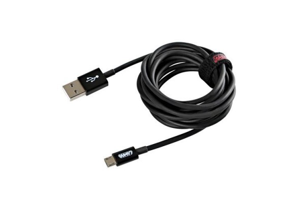 Lampa USB 2.0 to micro USB Cable Black 2m (38921)