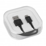 Lampa Regular USB 2.0 to micro USB Cable Μαύρο 1m (38806)