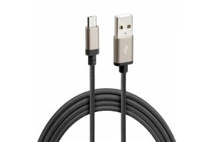 Lampa Regular USB 2.0 to micro USB Cable Μαύρο 1m (L3888.5/T)