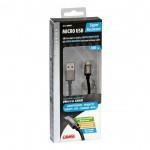 Lampa Regular USB 2.0 to micro USB Cable Μαύρο 1m (L3888.5/T)