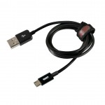 Lampa USB 2.0 to micro USB Cable Black 1m (ΧΕL3893.1/T)