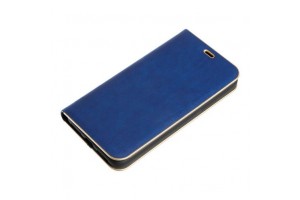 Lampa Exclusive Gold Line Book Δερματίνης Μπλε (iPhone X / Xs)