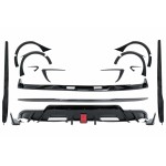 Επέκταση Aero Body Kit Κατάλληλο Για Tesla Model 3 (2017-2022) Διαχύτης Αέρα Προφυλακτήρα Και Θόλοι Τροχών Σε Μαύρο Χρώμα