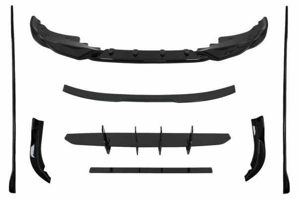 Επεκτάσεις Aero Body Kit Κατάλληλες Για Bmw Σειρά 4 G22 Coupe (2020-up) M Tech