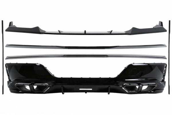 Κιτ Αμαξώματος Aero Κατάλληλο Για Bmw Σειρά 7 G70 M-Tech (2022-και μετά) Black Knight Design Piano Black