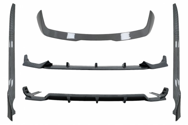 Κιτ Αμαξώματος Aero Κατάλληλο Για Bmw X7 G07 (2018-2022) M-Tech Black Knight Design Carbon Fiber Look