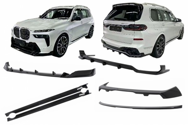 Κιτ Αμαξώματος Aero Κατάλληλο Για Bmw X7 G07 Lci M-Tech (2023-) Black Knight Design Piano Black