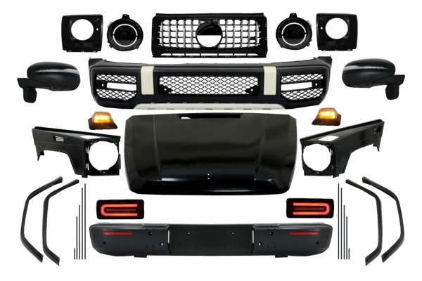 Μετατροπή Κιτ Αμαξώματος Σε G63 Του 2018, Κατάλληλο Για Mercedes G-Class W463 (2008-2017)