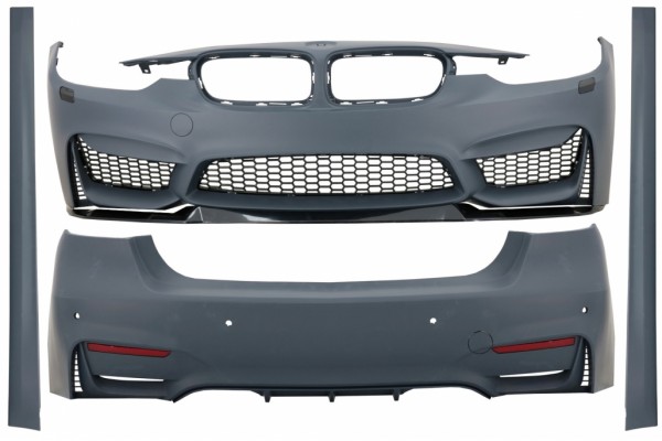 Κιτ Αμαξώματος Κατάλληλο Για Bmw Σειρά 3 F30 (2011-2019) M3 Cs Look Χωρίς Φώτα Ομίχλης
