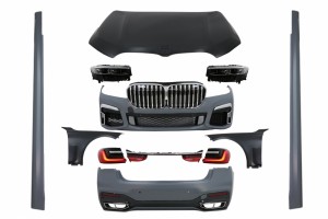 Κιτ Αμαξώματος Κατάλληλο Για Bmw Σειρά 7 G12 (2015-2019) Μετατροπή Σε G12 Lci Σχεδίαση 2020