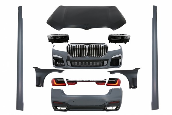 Κιτ Αμαξώματος Κατάλληλο Για Bmw Σειρά 7 G12 (2015-2019) Μετατροπή Σε G12 Lci Σχεδίαση 2020