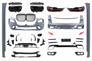 Κιτ Αμαξώματος Κατάλληλο Για Bmw X7 G07 (2018-2022) Μετατροπή Σε G07 Lci 2023 M Design
