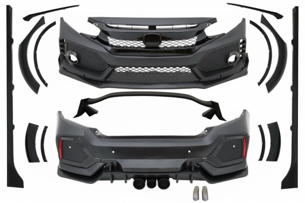 Κιτ Αμαξώματος Κατάλληλο Για Honda Civic MK10 Fc Fk (2016-και μετά) Sedan Type R-Design