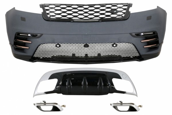 Κιτ Αμαξώματος Κατάλληλο Για Land Range Rover Velar Suv L560 (2017-και μετά) Με Drl Led Dynamic Look Κιτ Αμαξώματος Κατάλληλο Για Land Range Rover Velar Suv L560 (2017-και μετά) Με Drl Led Dynamic Look