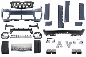 Κιτ Αμαξώματος Κατάλληλο Για Land Range Rover Vogue Iv L405 Lwb (2018-2021) Svo Look