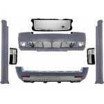 Κιτ Αμαξώματος Κατάλληλο Για Land Range Rover Vogue L322 (2002-2012) Μαύρη Ασημένια Μάσκα Έκδοση Autobiography Design