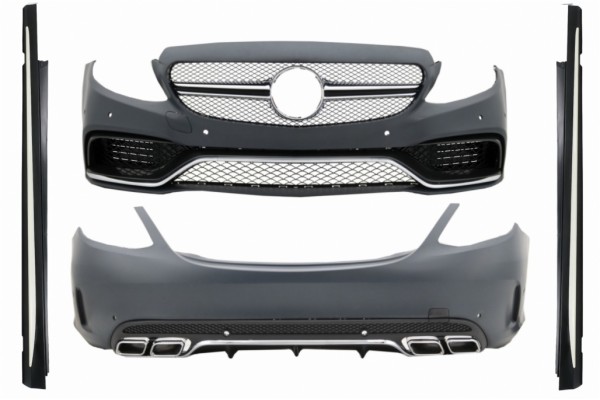 Κιτ Αμαξώματος Κατάλληλο Για Mercedes C-Class W205 Sedan (2014-2018) C63 Design