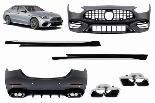Κιτ Αμαξώματος Κατάλληλο Για Mercedes C-Class W206 Sedan (2021-up) C63 Design